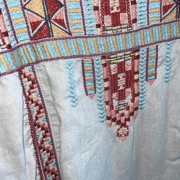 Johnny Was XL linen dress - Picture 6 of 12